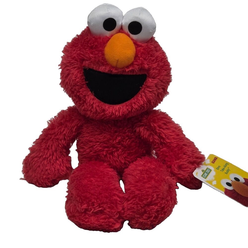 GUND Sesame Street Elmo Take-Along Buddy 13-inch plush toy